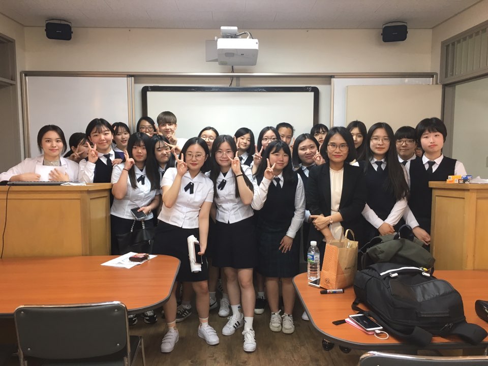 고교생 DU캠퍼스 학과체험활동(영천여자고등학교)